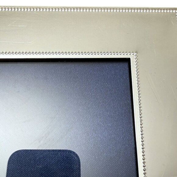 Martha Stewart Photo Frame Polished Silvertone for 8x10 Wedding Luxury Decor - Picture 3 of 8